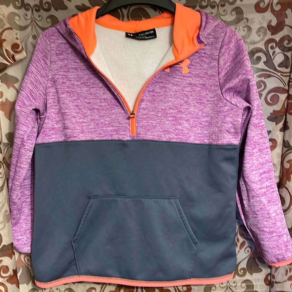 Youth Under Armour Fleece Pullover Half Zip